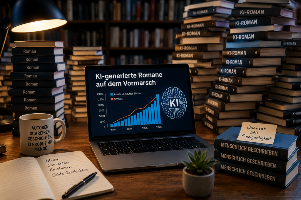 Buchbranche News - KI-Romane auf Amazon