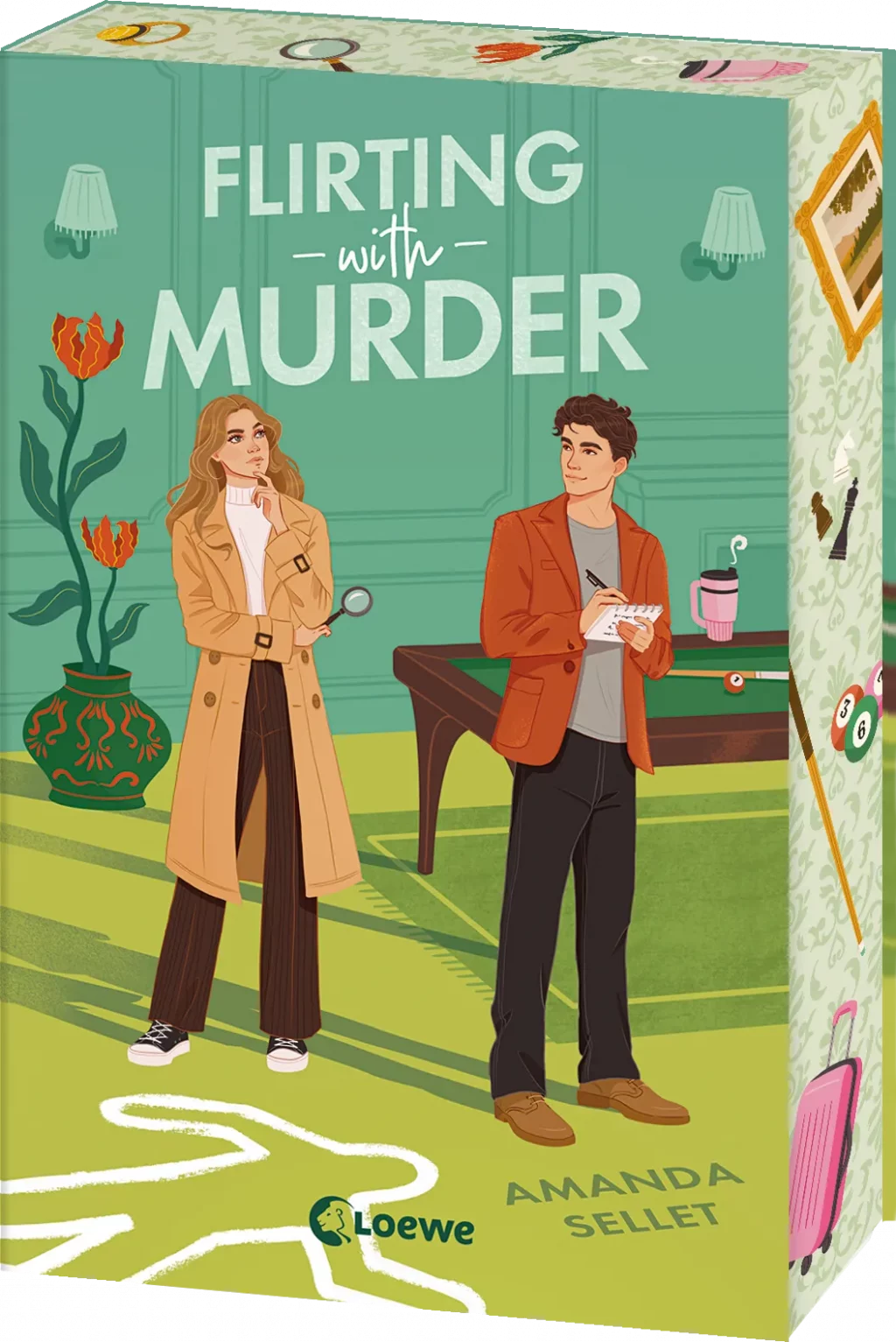 Flirting With Murder Amanda Sellet Loewe Cover