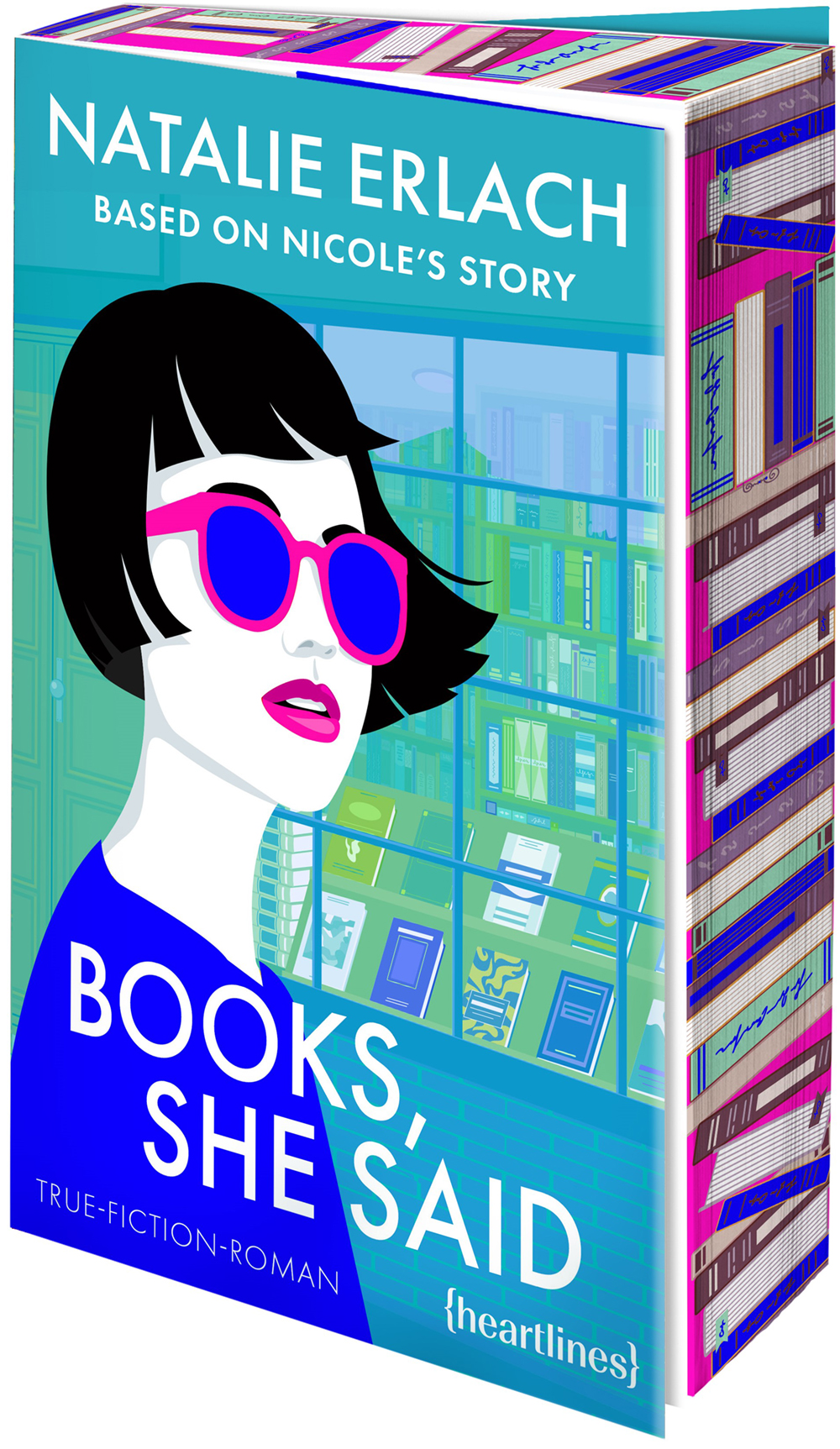 Books She Said Natalie Erlach Heartlines Cover