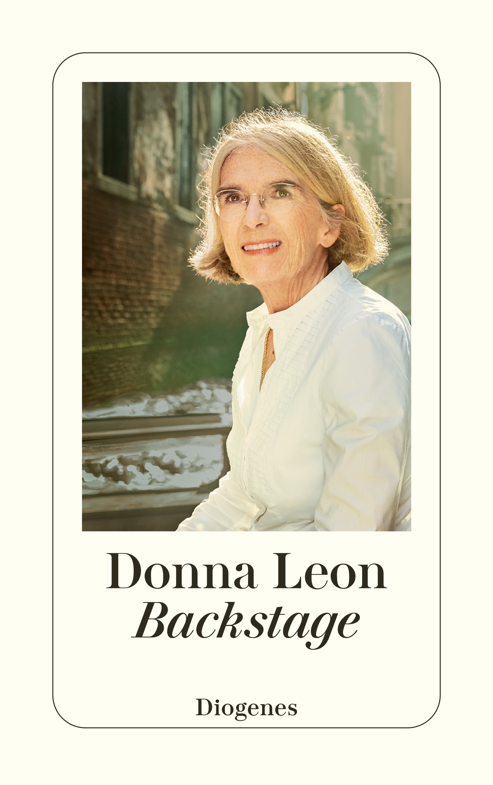 Backstage von Donna Leon (Diogenes)
