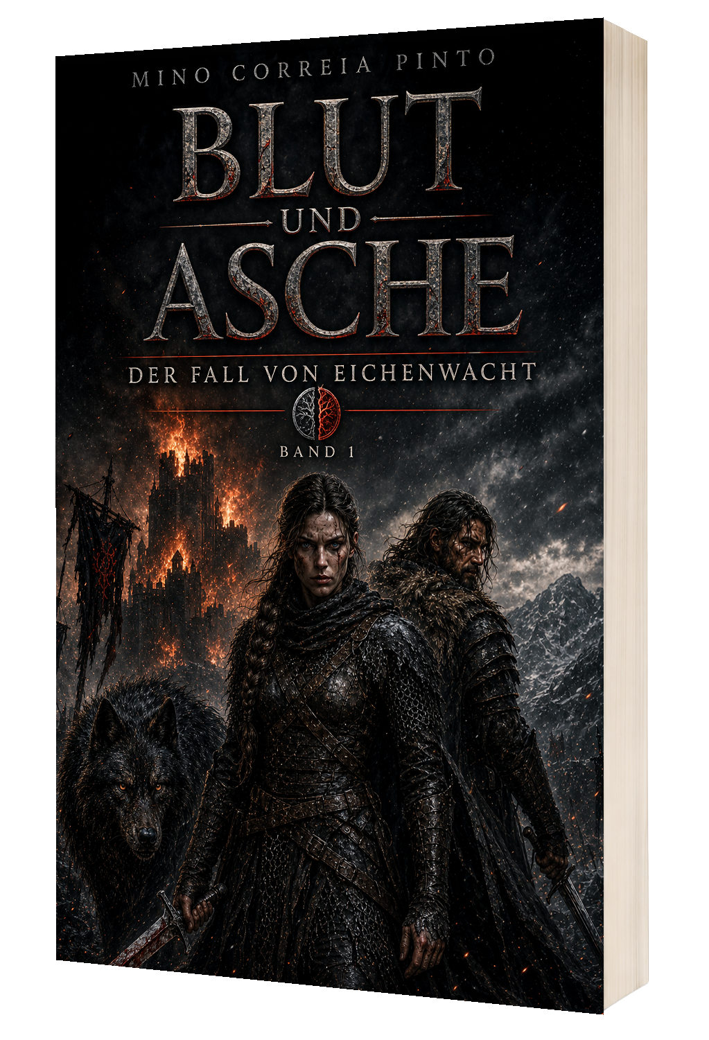 Blut und Asche Der Fall von Eichenwacht Mino Correia Pinto Cover