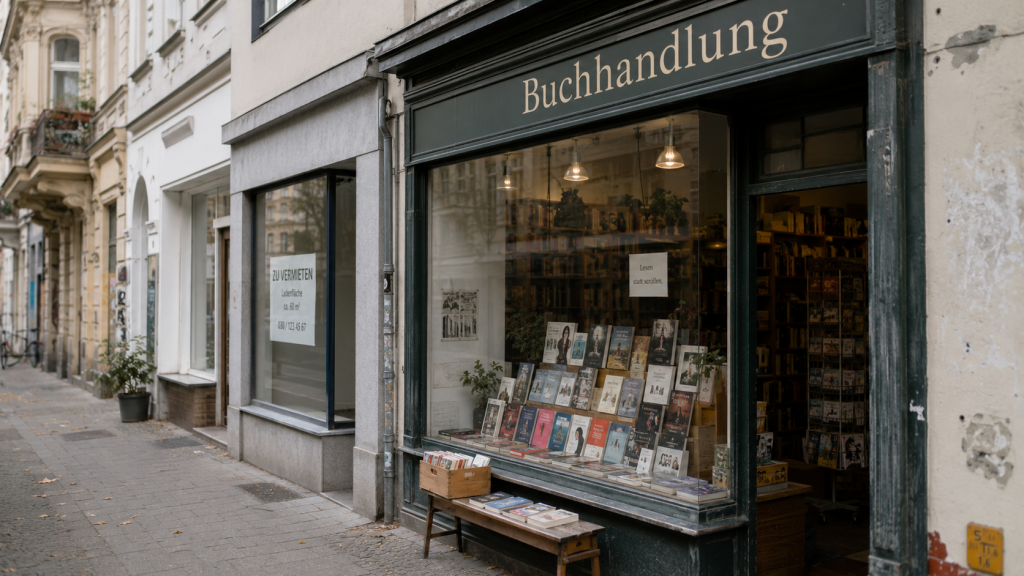 Buchhandlungssterben Innenstadt