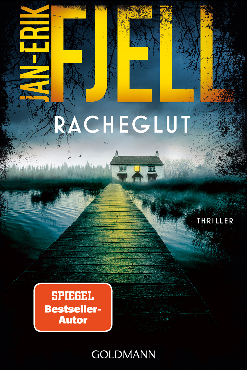 Racheglut Jan-Erik Fjell Goldmann Cover