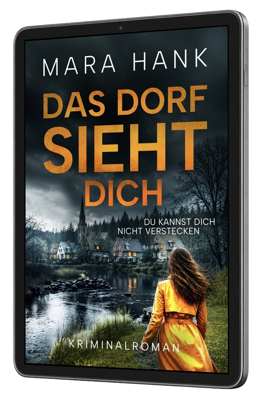 Das Dorf sieht dich (3D-Mockup)