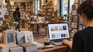 Digitales Schaufenster Buchhandlung