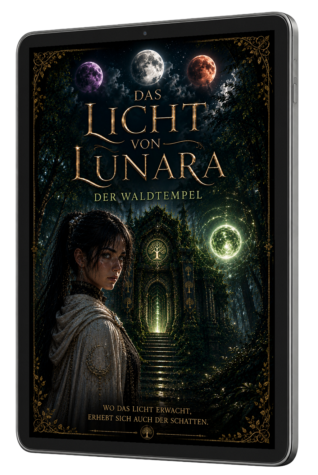 Das Licht von Lunara Waldtempel Cover